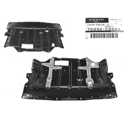 NISSAN 350Z Z33 03- OSŁONA SILNIKA POD SILNIK DOLNA OE 75892-CD00A